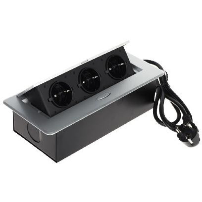 Listwa zasilająca meblowa 3 gniazda FPS-3S/CABLE