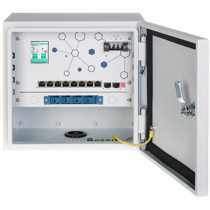 Punkt dystrybucji kamer 8 PoE + 2x SFP EXPERT-POE/OTD-8G2GSFP