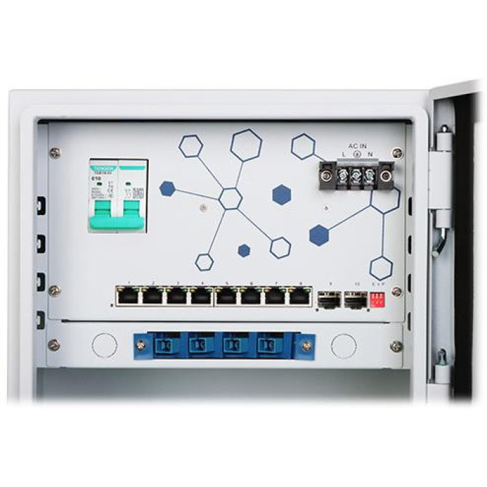 Punkt dystrybucji kamer 8 PoE + 2x SFP EXPERT-POE/OTD-8G2GSFP