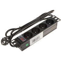 Listwa zasilająca 4 gniazda PD-4/R10/R