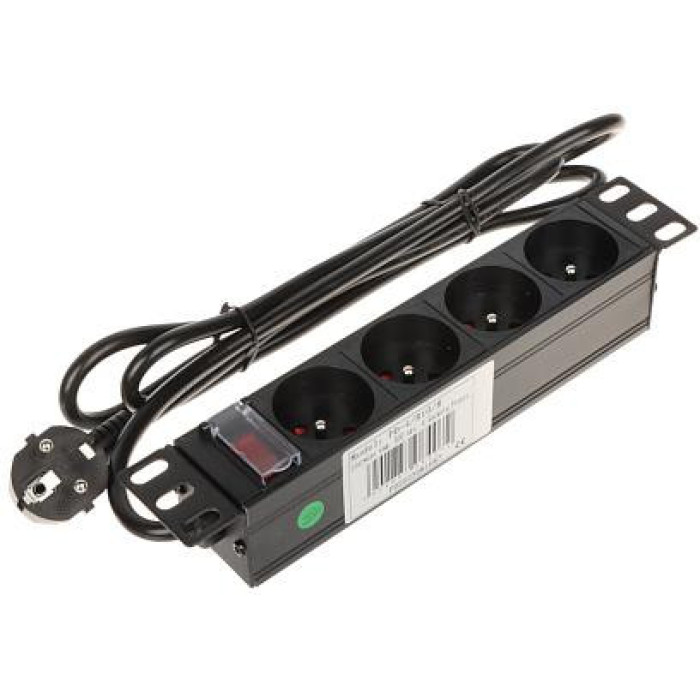 Listwa zasilająca 4 gniazda PD-4/R10/R