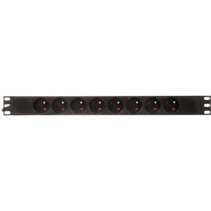 Listwa zasilająca 8 gniazd PD-8/R/IEC-N