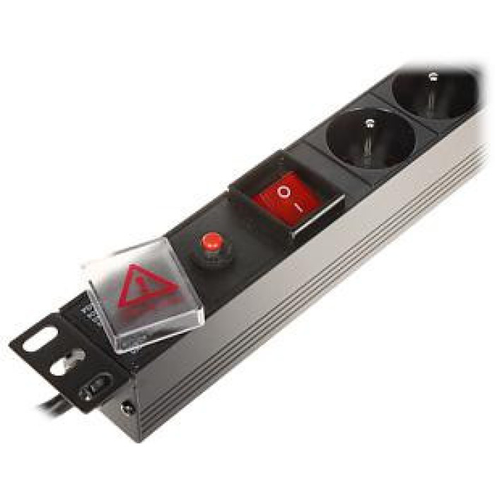 Listwa zasilająca 6 gniazd PD-6/R-OP