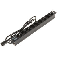 Listwa zasilająca 9 gniazd PD-9/R-IEC