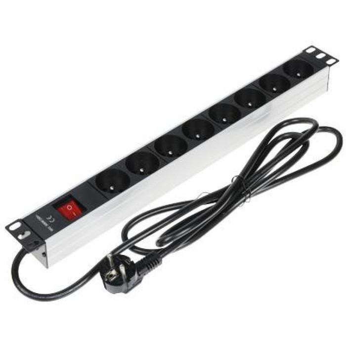 Listwa zasilająca 8 gniazd PD-8/RACK