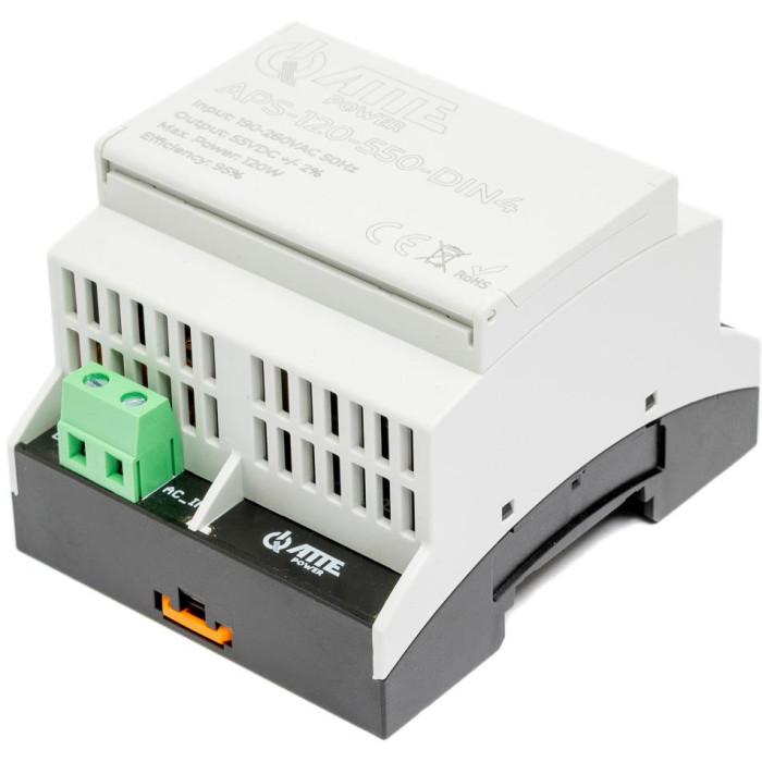 Zasilacz impulsowy 55V 120W w obudowie DIN4 ATTE APS-120-550-DIN4