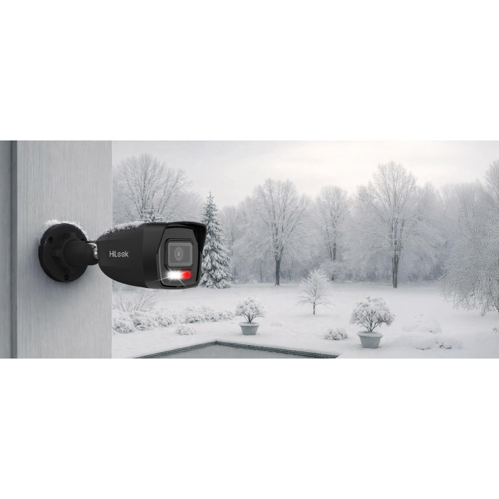 Kamera IP Hilook IPC-B160HA-LU Black tuba 6MP Smart Hybrid Light