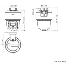 Kamera IP Hilook PTZ-N2C600M-DE(2.8mm)(O-STD) 6MP Smart Hybrid Light