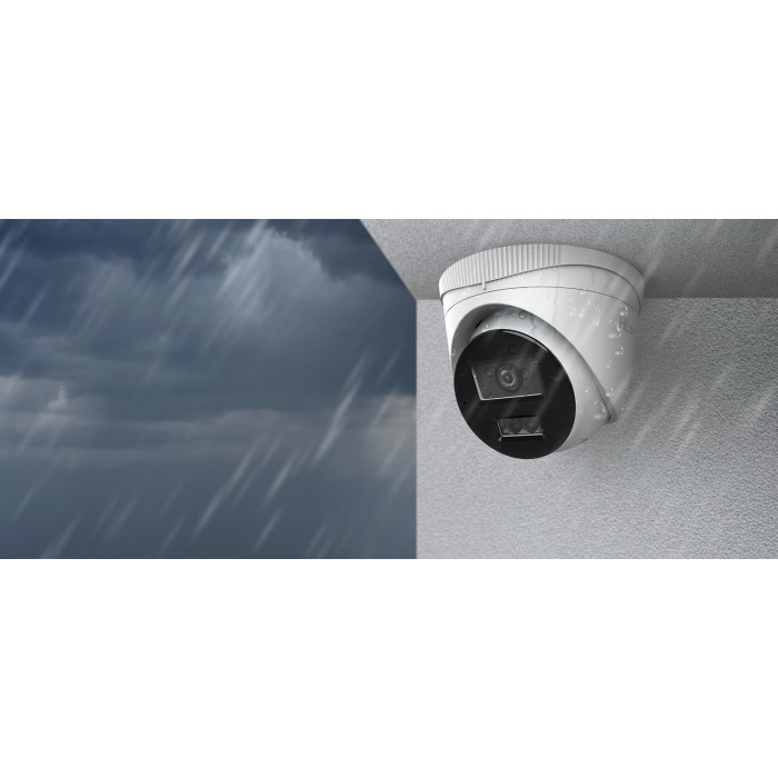 Kamera IP Hilook IPC-T240HA-LU(2.8mm) kopułka 4MP Smart Hybrid Light