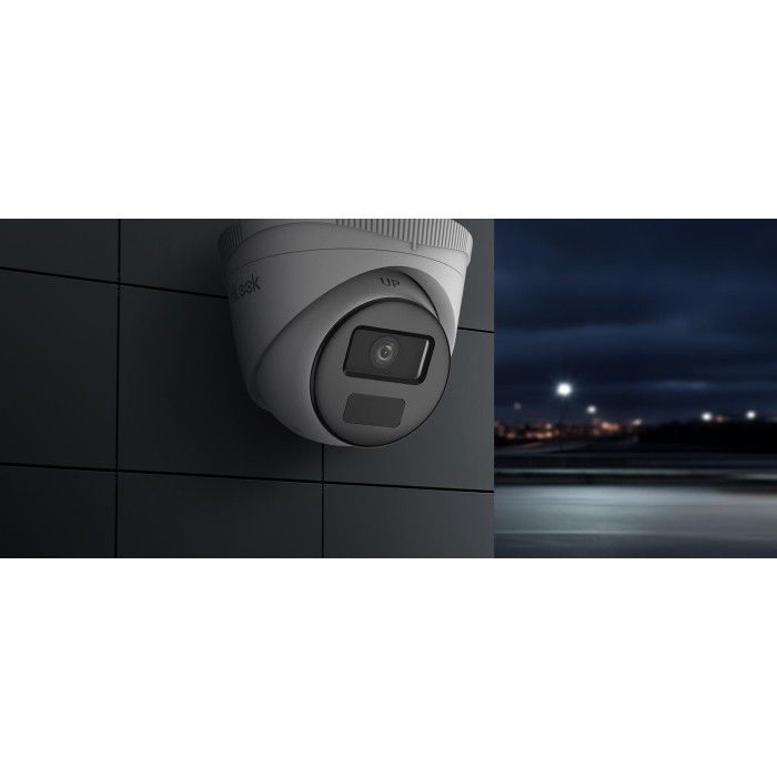 Kamera IP Hilook IPC-T240HA-LU(2.8mm) kopułka 4MP Smart Hybrid Light
