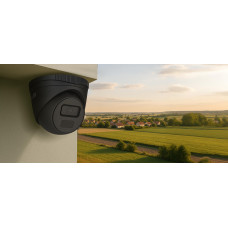 Kamera IP Hilook IPC-T241H-C Black kopułka 4MP IR20m