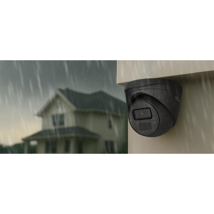 Kamera IP Hilook IPC-T241H-C Black kopułka 4MP IR20m