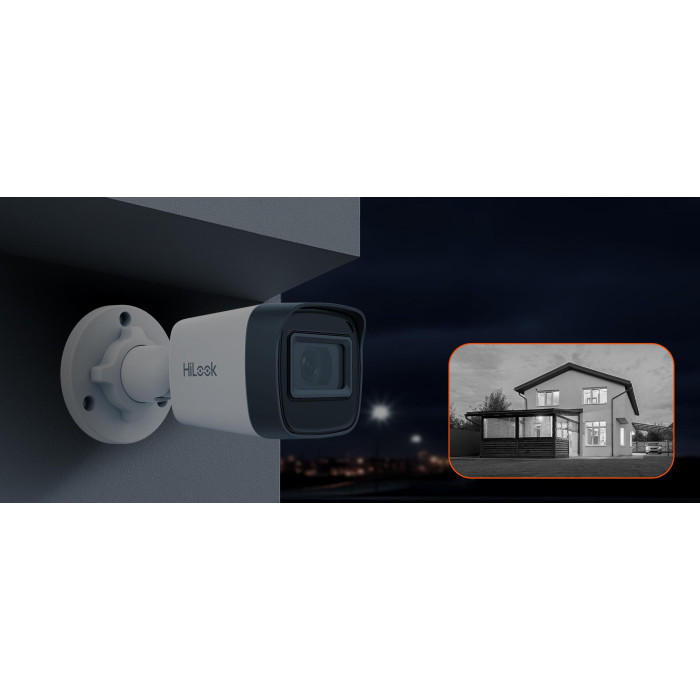 Kamera IP Hilook IPC-B121H-C tuba 2MP IR20m PoE