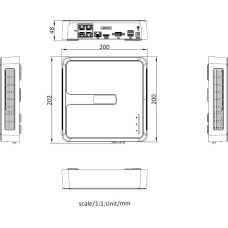 Rejestrator IP Hilook NVR-104H-D/4P(D) 4-kanałowy 5MP PoE