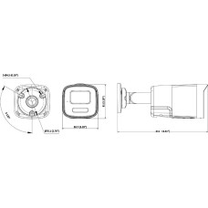 Kamera IP Hikvision DS-2CD1T67G3-LIU(2.8mm)