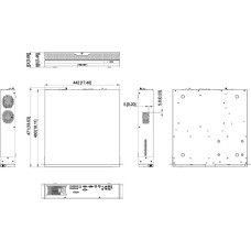 Rejestrator IP Hikvision iDS-9664NXI-P8