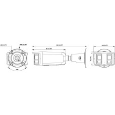 Kamera IP Hikvision DS-2CD2T87G3P-LIS2UY/SL(180°)(O-STD)
