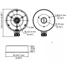 Adapter Hikvision DS-1280ZJ-DM8-Y(O-STD)