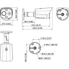 Kamera IP Dahua TPC-BF1241-LB3F4-DW-S8-V1