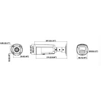 Kamera IP Hikvision 12MPx DS-2CD2T126G3-IS2UY/SL(2.8)eF BLACK