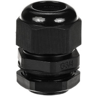 Dławnica dławik G3/4-BLACK IP68 3/4 