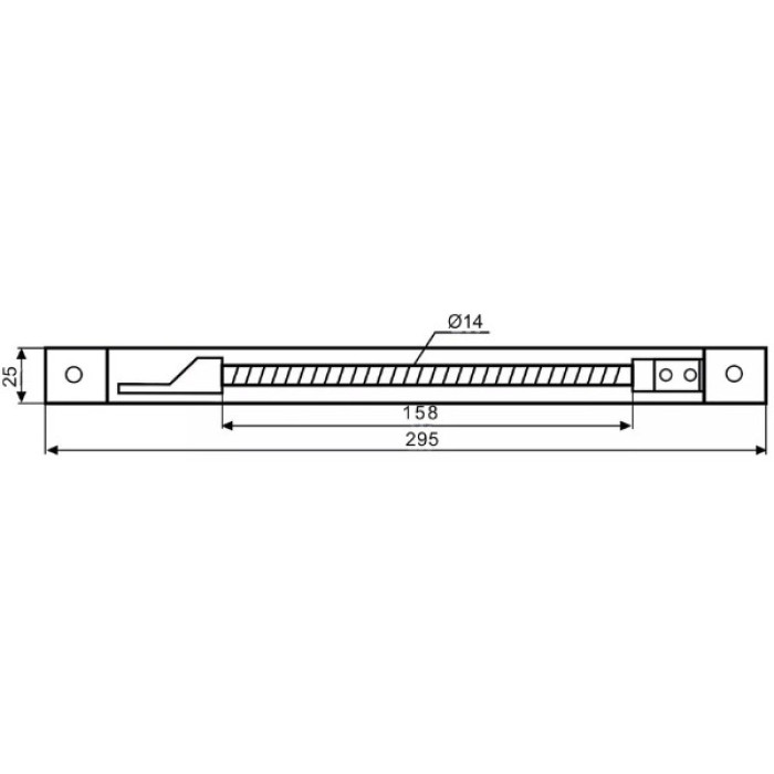 OSŁONA KABLOWA WPUSZCZANA W PROFIL ATLO-KPS-21X262/SHEEL
