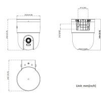 Kamera IP Hikvision DS-2CD1F47G3H-LIUF/SX(2.8mm)