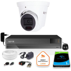 Zestaw monitoringu Kenik Kamera 5MPx Rejestrator 5w1 1TB