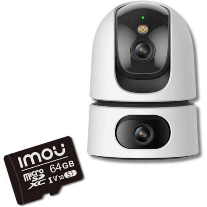 Kamera IP Imou Ranger Dual Pro 10MP (5MP+5MP) z kartą pamięci 256GB