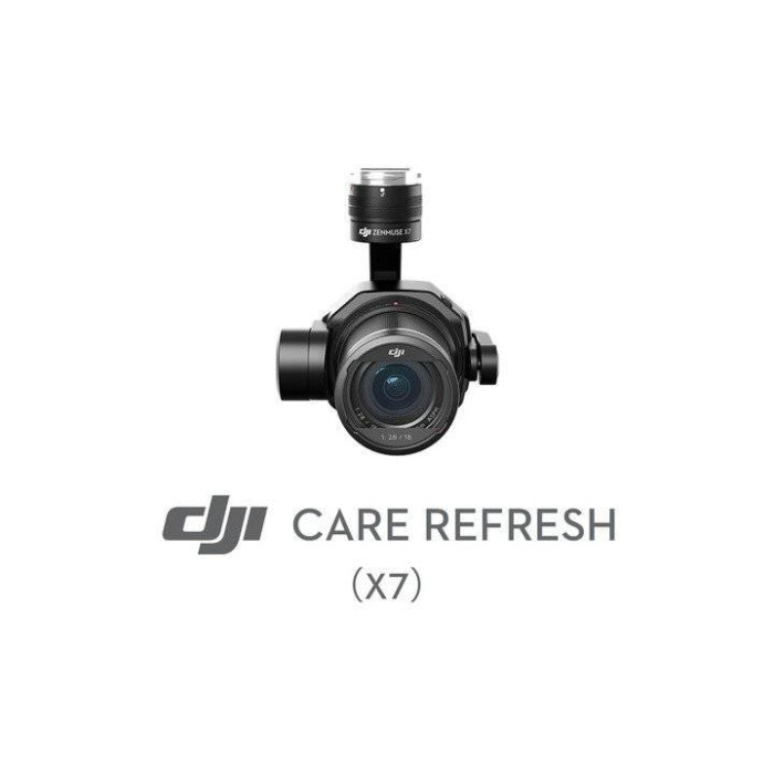 Plan ochrony DJI Care Refresh Zenmuse X7 (plan roczny) - kod elektroniczny - uniwersalny