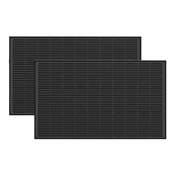 Panel fotowoltaiczny ECOFLOW 100W 2szt. - uniwersalny