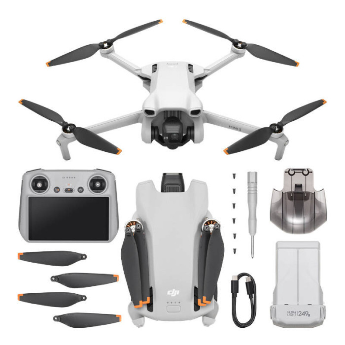 Dron DJI Mini 3 DJI RC - uniwersalny