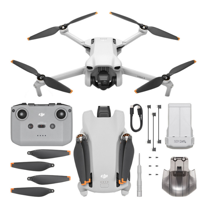 Dron DJI Mini 3 z aparaturą RC-N1 - uniwersalny