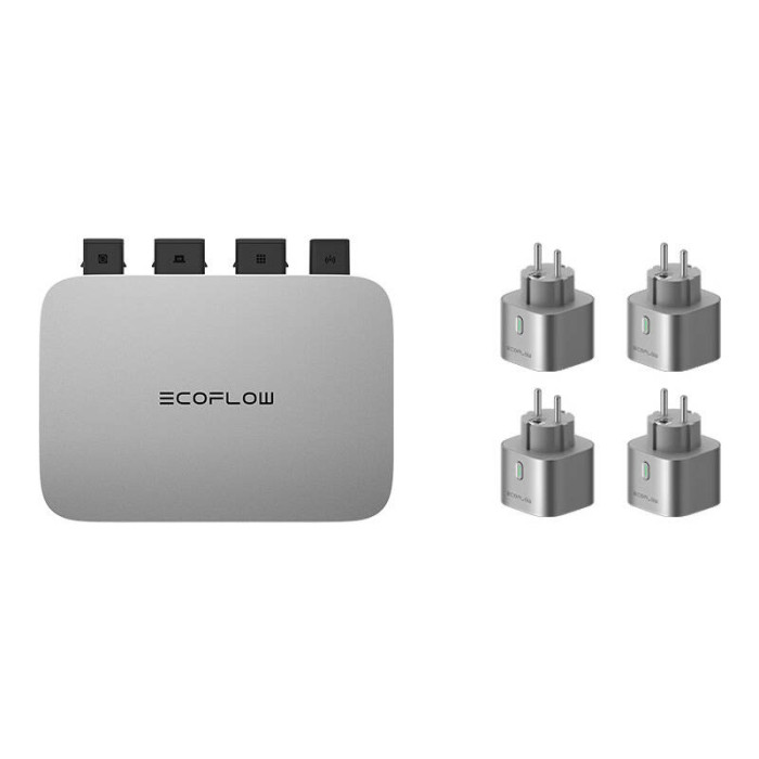 Zestaw ECOFLOW PowerStream + Smart Plug x4 - uniwersalny