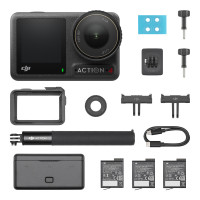 Kamera sportowa DJI Osmo Action 4 4K Adventure Combo - uniwersalny