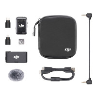 System mikrofonów bezprzewodowych DJI Mic 2 Basic (1 TX + 1 RX) - uniwersalny