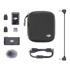 System mikrofonów bezprzewodowych DJI Mic 2 Basic (1 TX + 1 RX) - uniwersalny