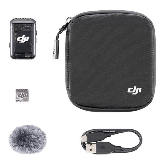 Nadajnik DJI Mic 2 (czarny) - uniwersalny