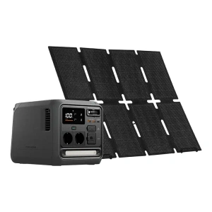 DJI Power 1000 Mini + 200W solar panel + MC4 cable bundle