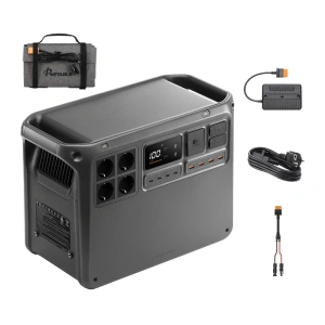 DJI Power 2000 Kit + 100W Solar Panel + MPPT adapter + MC4 Cable