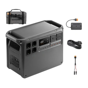DJI Power 2000 Kit + 200W Solar Panel + MPPT adapter + MC4 Cable
