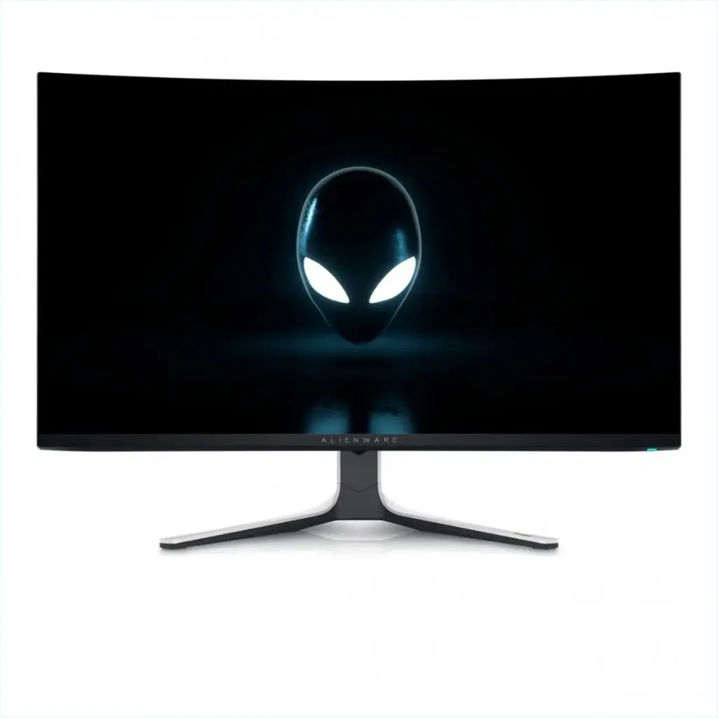 Dell Monitor AW3225QF 31.6 cala Curved NVIDIA G-Sync Compatible 240Hz OLED 4K (3840x2160)/16:9/2xHDMI/5xUSB 3.2/3Y AES&PPE