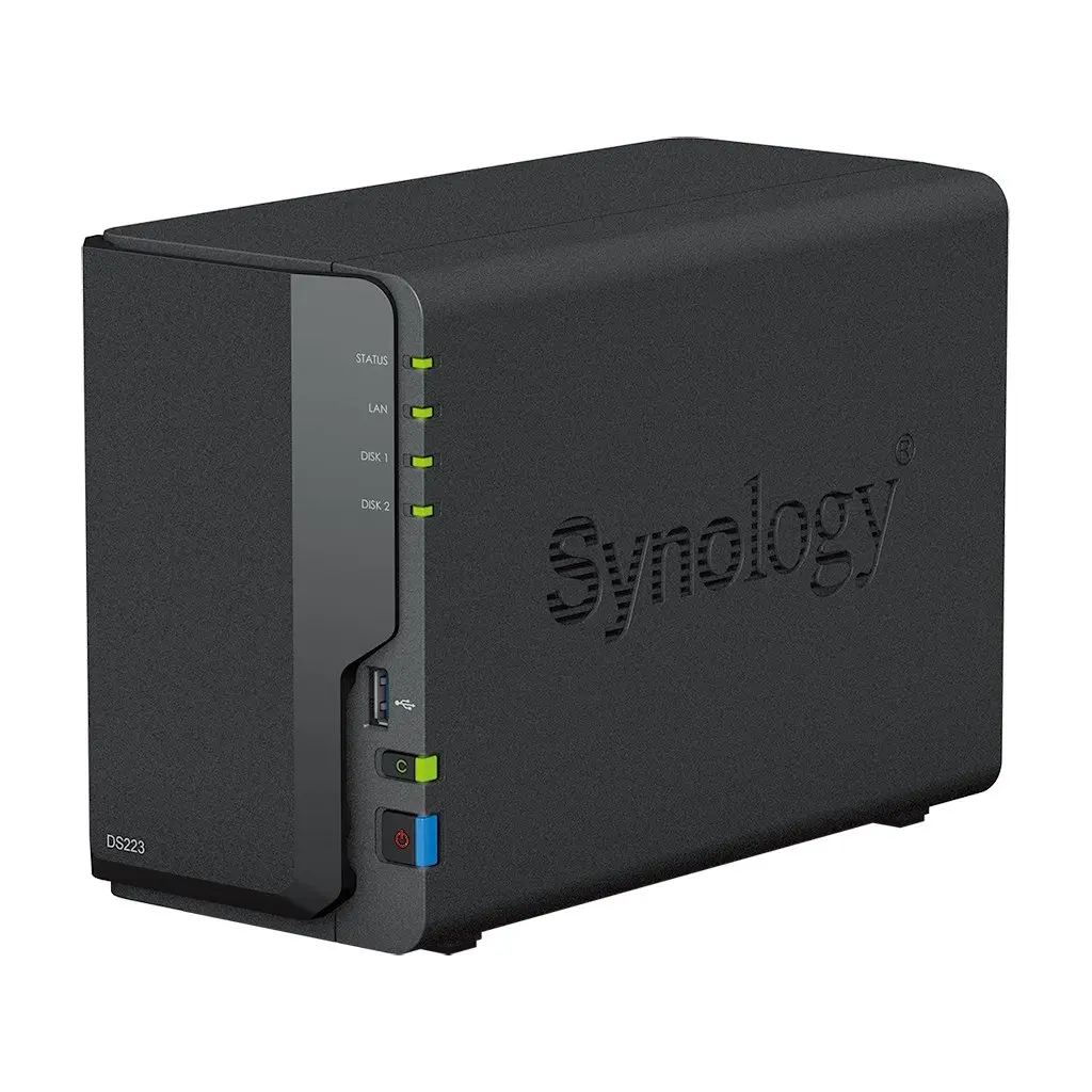 Synology DiskStation DS223 serwer danych NAS sieć LAN RTD1619B