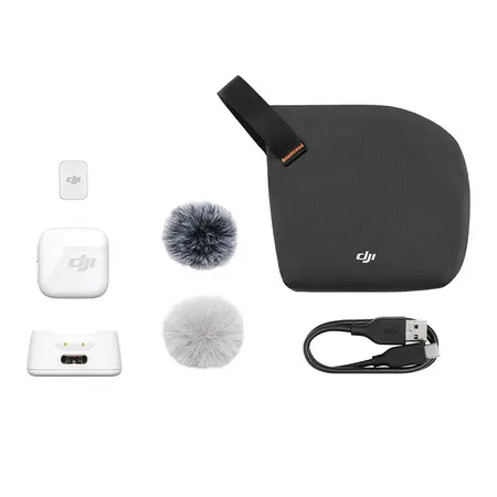 DJI Mic Mini Microphone Transmitter (Arctic White)
