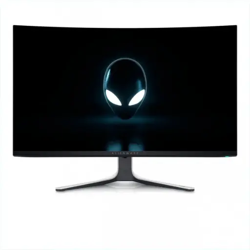 Dell Monitor AW3225QF 31.6 cala Curved NVIDIA G-Sync Compatible 240Hz OLED 4K (3840x2160)/16:9/2xHDMI/5xUSB 3.2/3Y AES&PPE