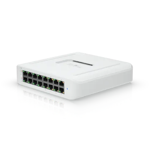 Ubiquiti USW-LITE-16-POE Networks UniFi Switch Lite 16 PoE L2 Gigabit Ethernet (10/100/1000) Obsługa PoE Biały