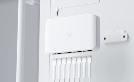 Ubiquiti USW-LITE-8-POE Networks UniFi switch zarządzalny Lite 8 PoE L2 Gigabit Ethernet (10/100/1000) Obsługa PoE Biały