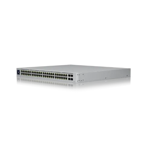 Ubiquiti USW-Pro-48-POE Networks UniFi Pro 48-Port PoE switch zarządzalny L2/L3 Gigabit Ethernet (10/100/1000) Obsługa PoE 1U Srebrny